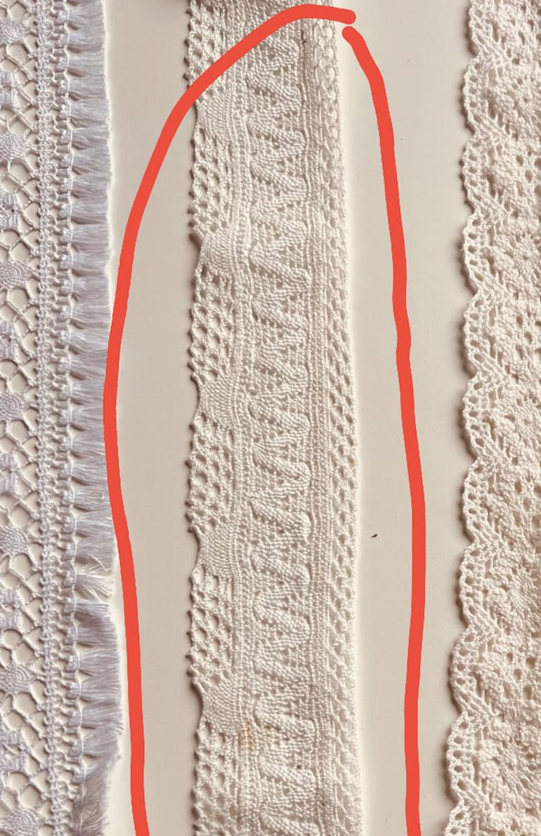 Personalización modelo Croché marfil y felcos marfil Liliha . Prueba Talla 37 y 38 - Tacón 7,5cm